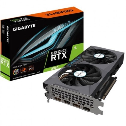 Gigabyte GeForce RTX 3060 EAGLE 12GB GDDR6 Graphics Card